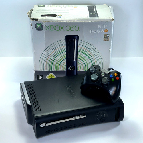 Xbox 360 elite 120gb console - xbox,