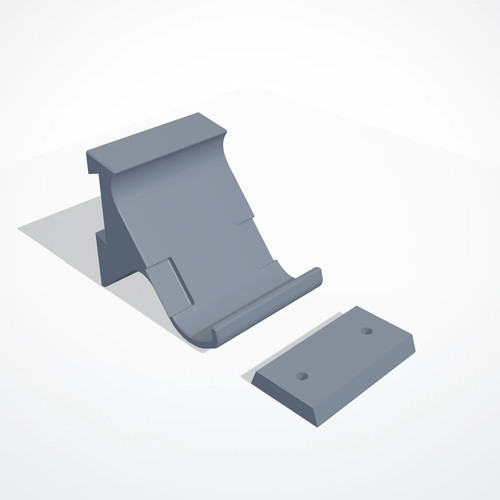 Supporto muro stampato 3d - supporto,